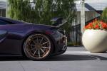 McLaren 570S Cobalt Violet on ADV.1 Wheels (ADV10 TRACK SPEC) 2018 года